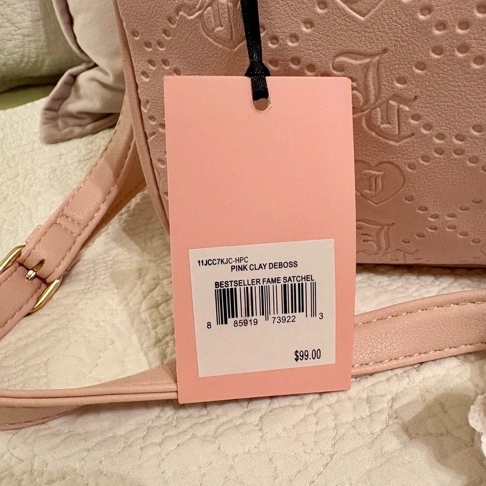 Juicy Couture Pink Satchel with Gold Hardware - Picture 5 of 5